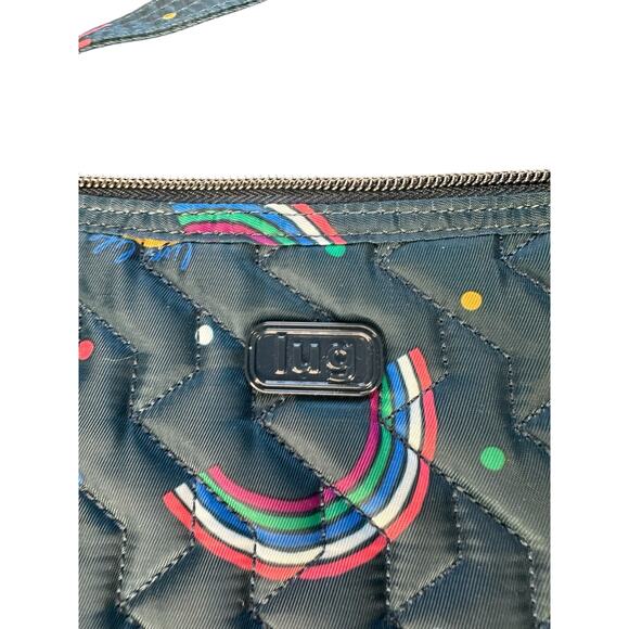 Lug Rainbow Navy Small Swivel Convertible Crossbody Bag - Picture 2 of 7